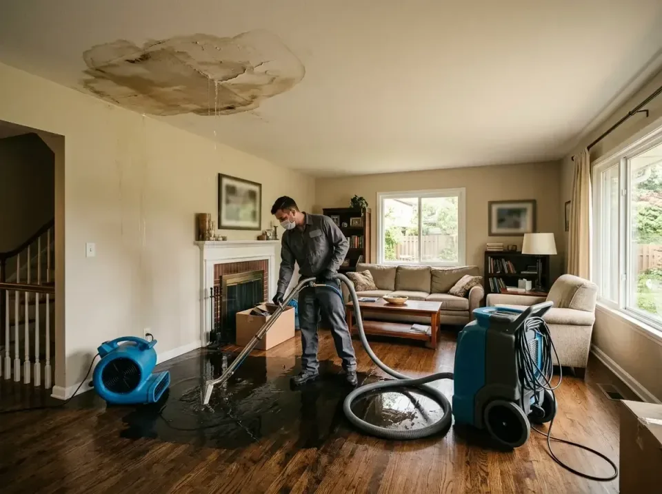 attic-pipe-burst-ceiling-drip-008 — frequently asked questions, Water Damage Restoration & Carpet Care in Carlisle, PA